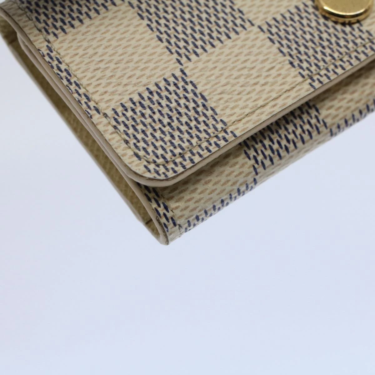Brand Street LOUIS VUITTON Damier Azur Multi Cles 4 Key Case N60020 LV Auth 60112 16 Brand Street LOUIS VUITTON Damier Azur Multi Cles 4 Key Case N60020 LV Auth 60112 - Image 14