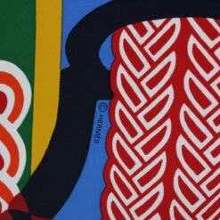 Style Tribute Hermes Carre 90 Fantaisie D�fetriers Scarf Silk Blue Multicolor Auth 60781 -Best Jewelry Store 60781 13 c7cb08e3 1dd1 4dac bec5 02f491b5c56f