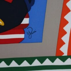 Style Tribute Hermes Carre 90 Fantaisie D�fetriers Scarf Silk Blue Multicolor Auth 60781 -Best Jewelry Store 60781 14 2090ae04 c169 4174 a947 1fcad9765bf0