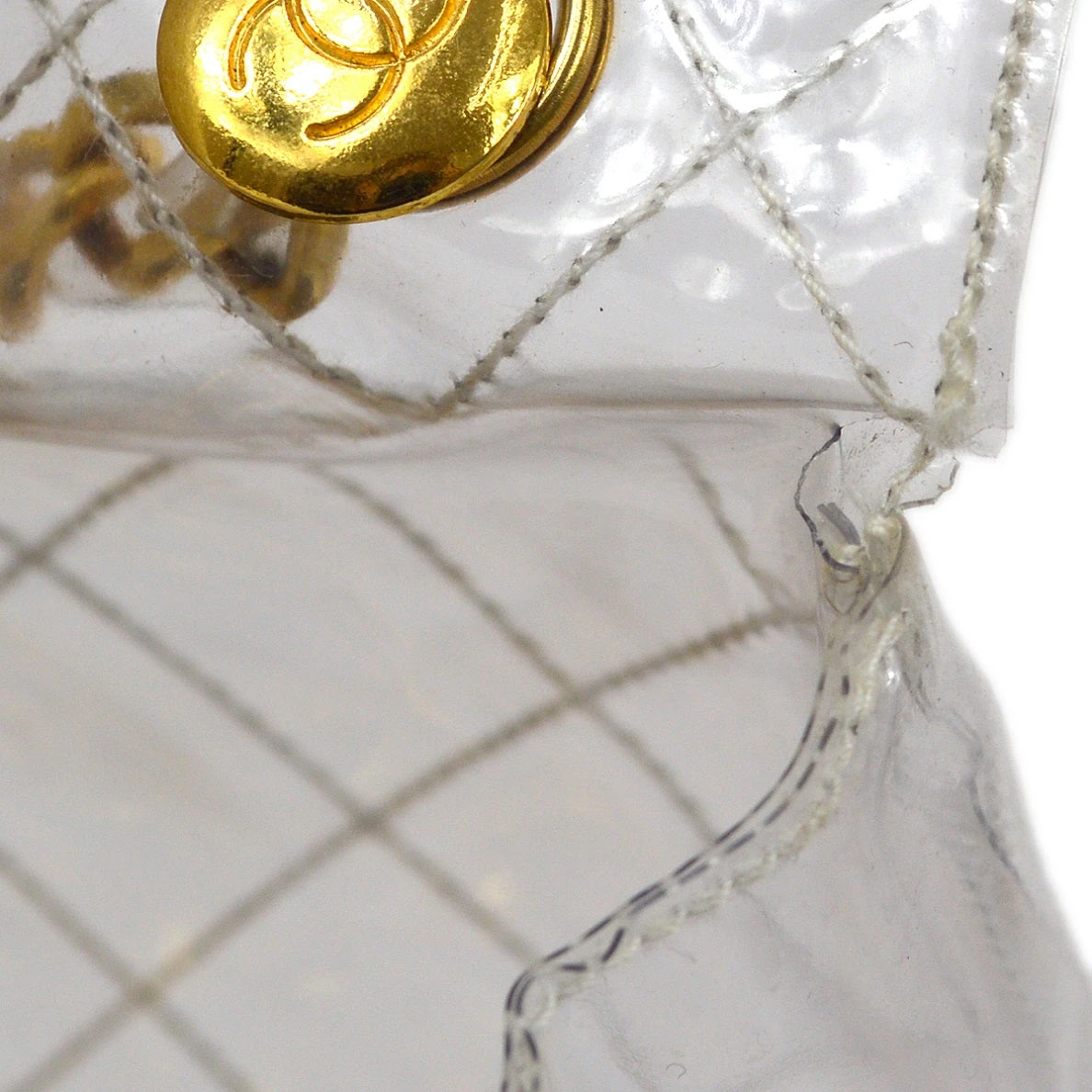 AMORE Vintage CHANEL 1986-1988 Vinyl Straight Flap Micro 61487 14 AMORE Vintage CHANEL 1986-1988 Vinyl Straight Flap Micro 61487 - Image 12