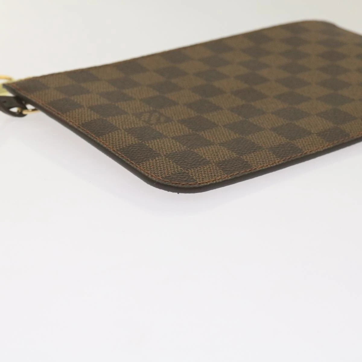 Brand Street LOUIS VUITTON Damier Ebene Neverfull MM Pouch Accessory Pouch LV Auth 61988 16 Brand Street LOUIS VUITTON Damier Ebene Neverfull MM Pouch Accessory Pouch LV Auth 61988 - Image 14