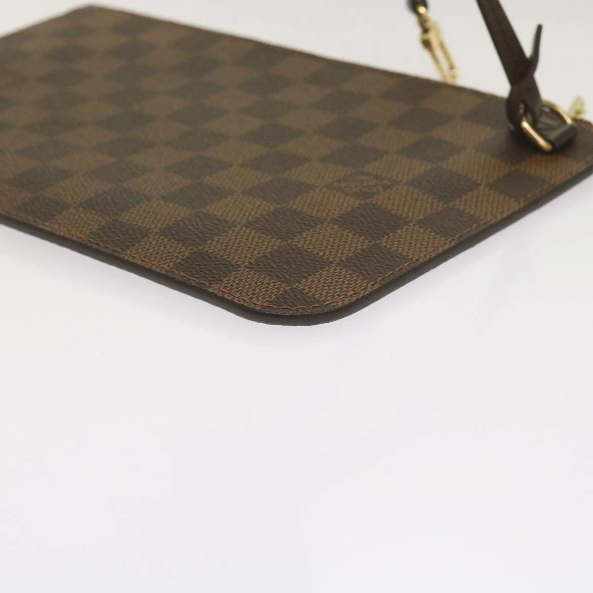 Brand Street LOUIS VUITTON Damier Ebene Neverfull MM Pouch Accessory Pouch LV Auth 61988 17 Brand Street LOUIS VUITTON Damier Ebene Neverfull MM Pouch Accessory Pouch LV Auth 61988 - Image 15