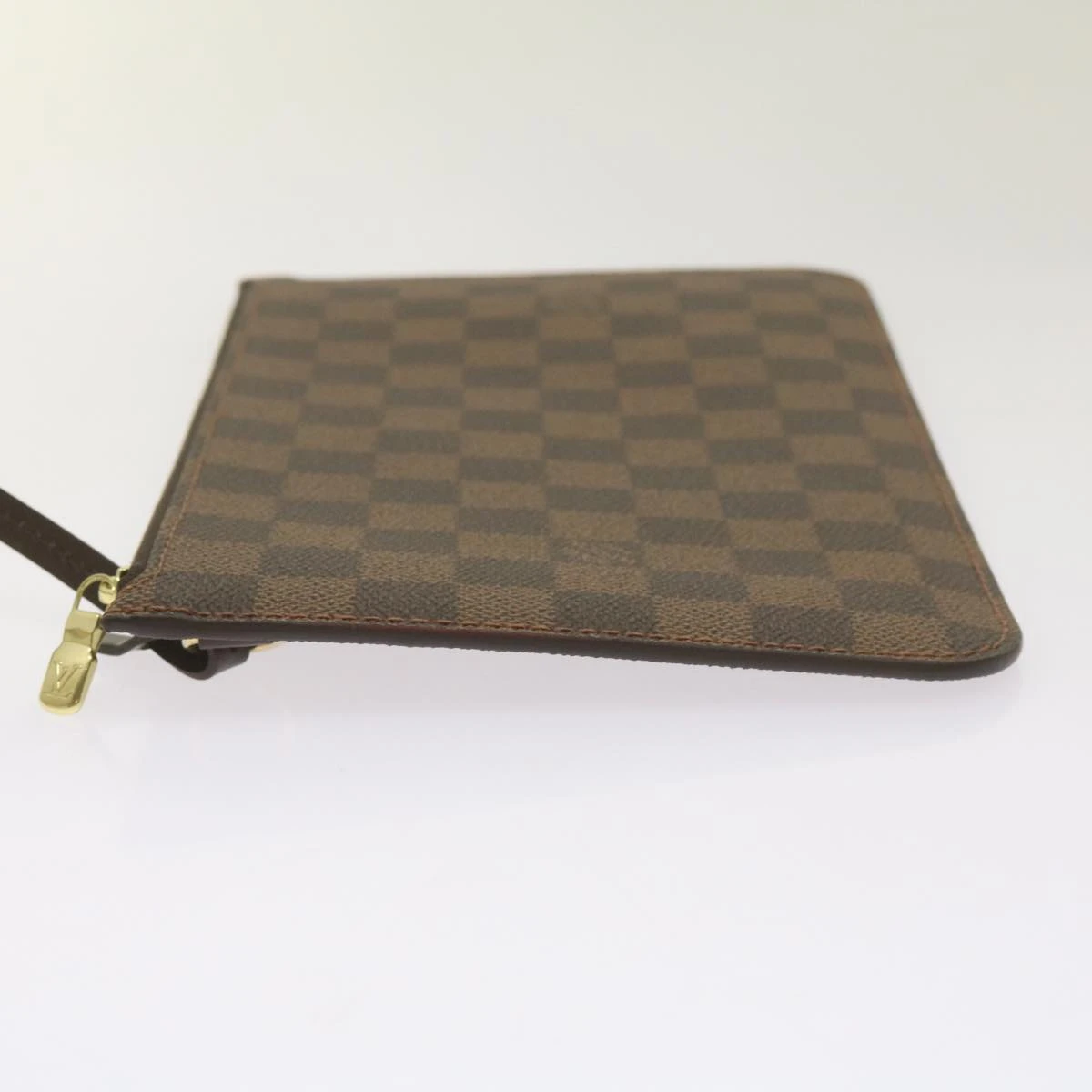 Brand Street LOUIS VUITTON Damier Ebene Neverfull MM Pouch Accessory Pouch LV Auth 61988 6 Brand Street LOUIS VUITTON Damier Ebene Neverfull MM Pouch Accessory Pouch LV Auth 61988 - Image 4