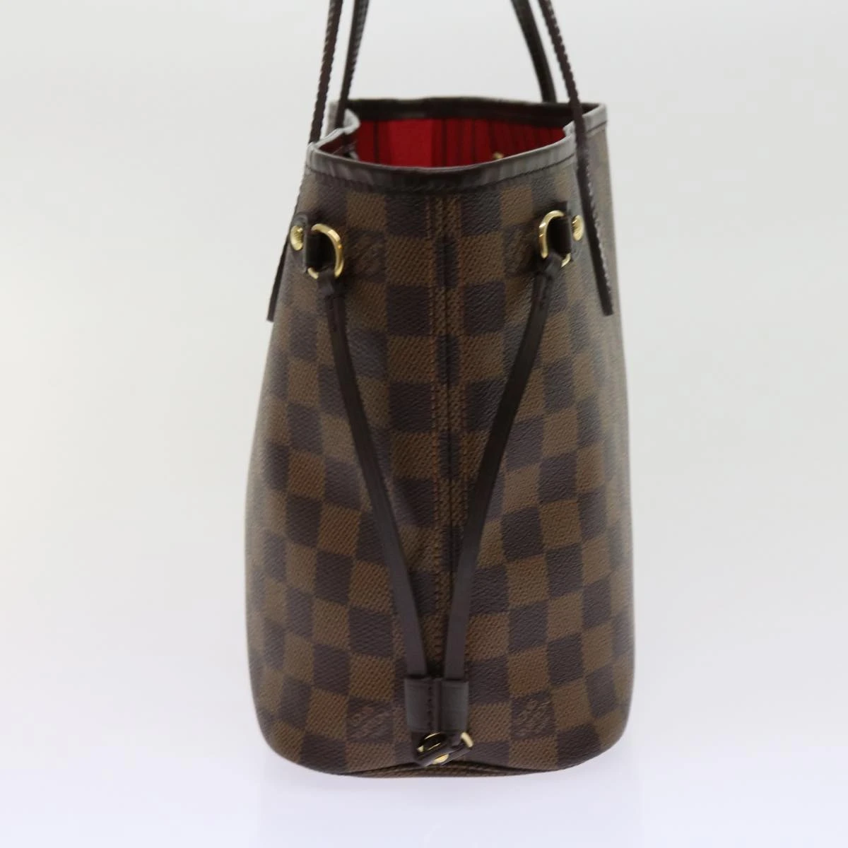 Brand Street LOUIS VUITTON Damier Ebene Neverfull PM Tote Bag N51109 LV Auth 62898A 6 Brand Street LOUIS VUITTON Damier Ebene Neverfull PM Tote Bag N51109 LV Auth 62898A - Image 4
