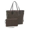 Brand Street LOUIS VUITTON Damier Ebene Neverfull MM Tote Bag N51105 LV Auth 64261A -Best Jewelry Store 64261A 1