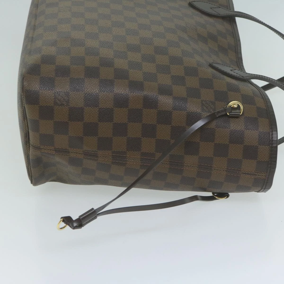 Brand Street LOUIS VUITTON Damier Ebene Neverfull MM Tote Bag N51105 LV Auth 64261A 5 Brand Street LOUIS VUITTON Damier Ebene Neverfull MM Tote Bag N51105 LV Auth 64261A - Image 3