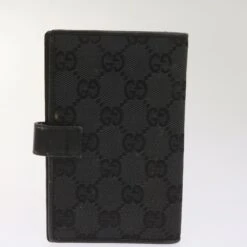 Brand Street GUCCI GG Canvas Jackie Wallet Leather 10set Beige Black Auth 65281 -Best Jewelry Store 65281 7