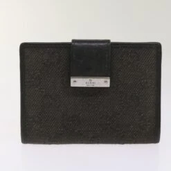 Brand Street GUCCI GG Canvas Jackie Wallet Leather 10set Beige Black Auth 65281 -Best Jewelry Store 65281 9