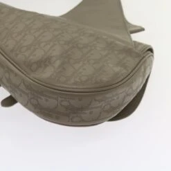 Brand Street CHRISTIAN DIOR Saddle Bag Oblique Trotter Canvas Shoulder Bag Gray Auth 65327A 38 Brand Street CHRISTIAN DIOR Saddle Bag Oblique Trotter Canvas Shoulder Bag Gray Auth 65327A -Best Jewelry Store 65327A 12