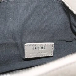 Brand Street CHRISTIAN DIOR Saddle Bag Oblique Trotter Canvas Shoulder Bag Gray Auth 65327A 40 Brand Street CHRISTIAN DIOR Saddle Bag Oblique Trotter Canvas Shoulder Bag Gray Auth 65327A -Best Jewelry Store 65327A 16