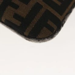 Brand Street FENDI Zucca Canvas Mamma Baguette Shoulder Bag Brown Black Auth 65651 37 Brand Street FENDI Zucca Canvas Mamma Baguette Shoulder Bag Brown Black Auth 65651 -Best Jewelry Store 65651 12
