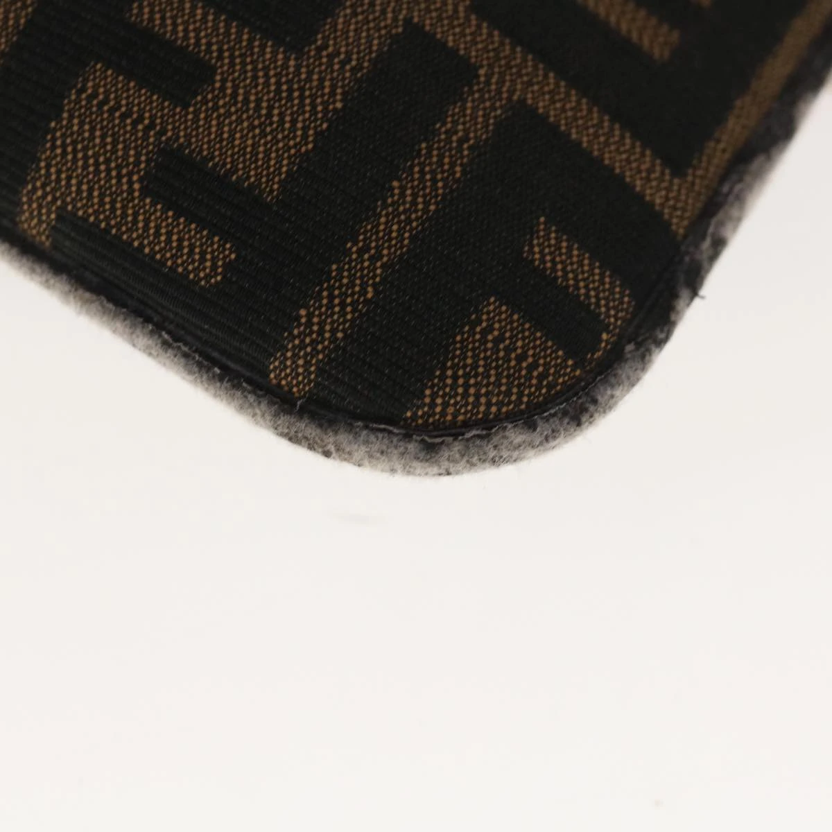 Brand Street FENDI Zucca Canvas Mamma Baguette Shoulder Bag Brown Black Auth 65651 18 Brand Street FENDI Zucca Canvas Mamma Baguette Shoulder Bag Brown Black Auth 65651 - Image 16