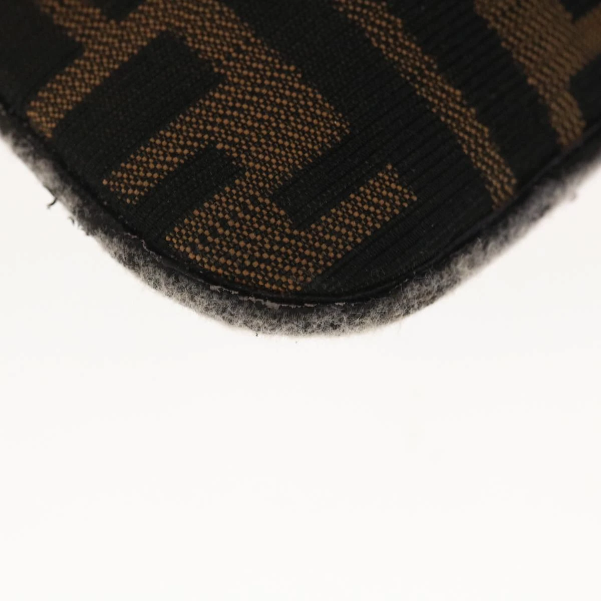 Brand Street FENDI Zucca Canvas Mamma Baguette Shoulder Bag Brown Black Auth 65651 19 Brand Street FENDI Zucca Canvas Mamma Baguette Shoulder Bag Brown Black Auth 65651 - Image 17