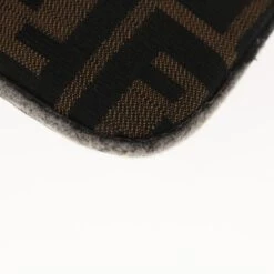Brand Street FENDI Zucca Canvas Mamma Baguette Shoulder Bag Brown Black Auth 65651 39 Brand Street FENDI Zucca Canvas Mamma Baguette Shoulder Bag Brown Black Auth 65651 -Best Jewelry Store 65651 14
