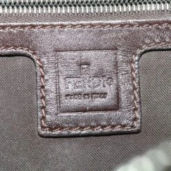 Brand Street FENDI Zucca Canvas Mamma Baguette Shoulder Bag Brown Black Auth 65651 40 Brand Street FENDI Zucca Canvas Mamma Baguette Shoulder Bag Brown Black Auth 65651 -Best Jewelry Store 65651 17