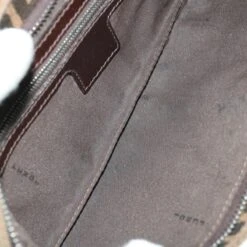 Brand Street FENDI Zucca Canvas Mamma Baguette Shoulder Bag Brown Black Auth 65651 32 Brand Street FENDI Zucca Canvas Mamma Baguette Shoulder Bag Brown Black Auth 65651 -Best Jewelry Store 65651 18