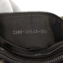 Brand Street FENDI Zucca Canvas Mamma Baguette Shoulder Bag Brown Black Auth 65651 33 Brand Street FENDI Zucca Canvas Mamma Baguette Shoulder Bag Brown Black Auth 65651 -Best Jewelry Store 65651 22