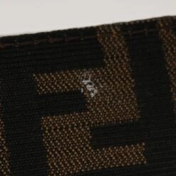 Brand Street FENDI Zucca Canvas Mamma Baguette Shoulder Bag Brown Black Auth 65651 24 Brand Street FENDI Zucca Canvas Mamma Baguette Shoulder Bag Brown Black Auth 65651 -Best Jewelry Store 65651 4