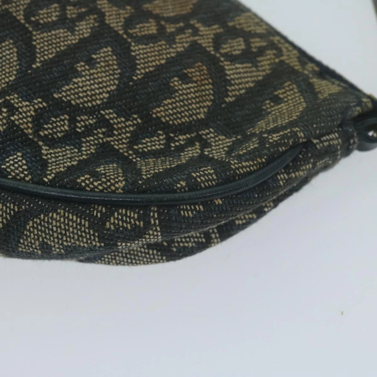 Brand Street CHRISTIAN DIOR Trotter Canvas Saddle Pouch Accessory Pouch Navy Auth 65744 12 Brand Street CHRISTIAN DIOR Trotter Canvas Saddle Pouch Accessory Pouch Navy Auth 65744 - Image 10