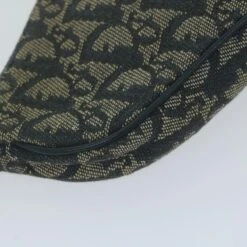 Brand Street CHRISTIAN DIOR Trotter Canvas Saddle Pouch Accessory Pouch Navy Auth 65744 34 Brand Street CHRISTIAN DIOR Trotter Canvas Saddle Pouch Accessory Pouch Navy Auth 65744 -Best Jewelry Store 65744 13