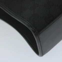 Brand Street GUCCI Jackie GG Canvas Hand Bag Black 002 1064 1669 Auth 65997 -Best Jewelry Store 65997 11