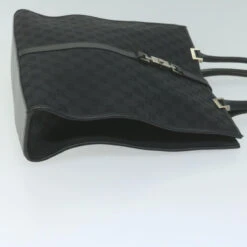 Brand Street GUCCI Jackie GG Canvas Hand Bag Black 002 1064 1669 Auth 65997 -Best Jewelry Store 65997 4