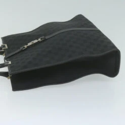 Brand Street GUCCI Jackie GG Canvas Hand Bag Black 002 1064 1669 Auth 65997 -Best Jewelry Store 65997 5
