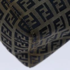 Brand Street FENDI Zucchino Canvas Mamma Baguette Hand Bag Navy Auth 67746 37 Brand Street FENDI Zucchino Canvas Mamma Baguette Hand Bag Navy Auth 67746 -Best Jewelry Store 67746 13