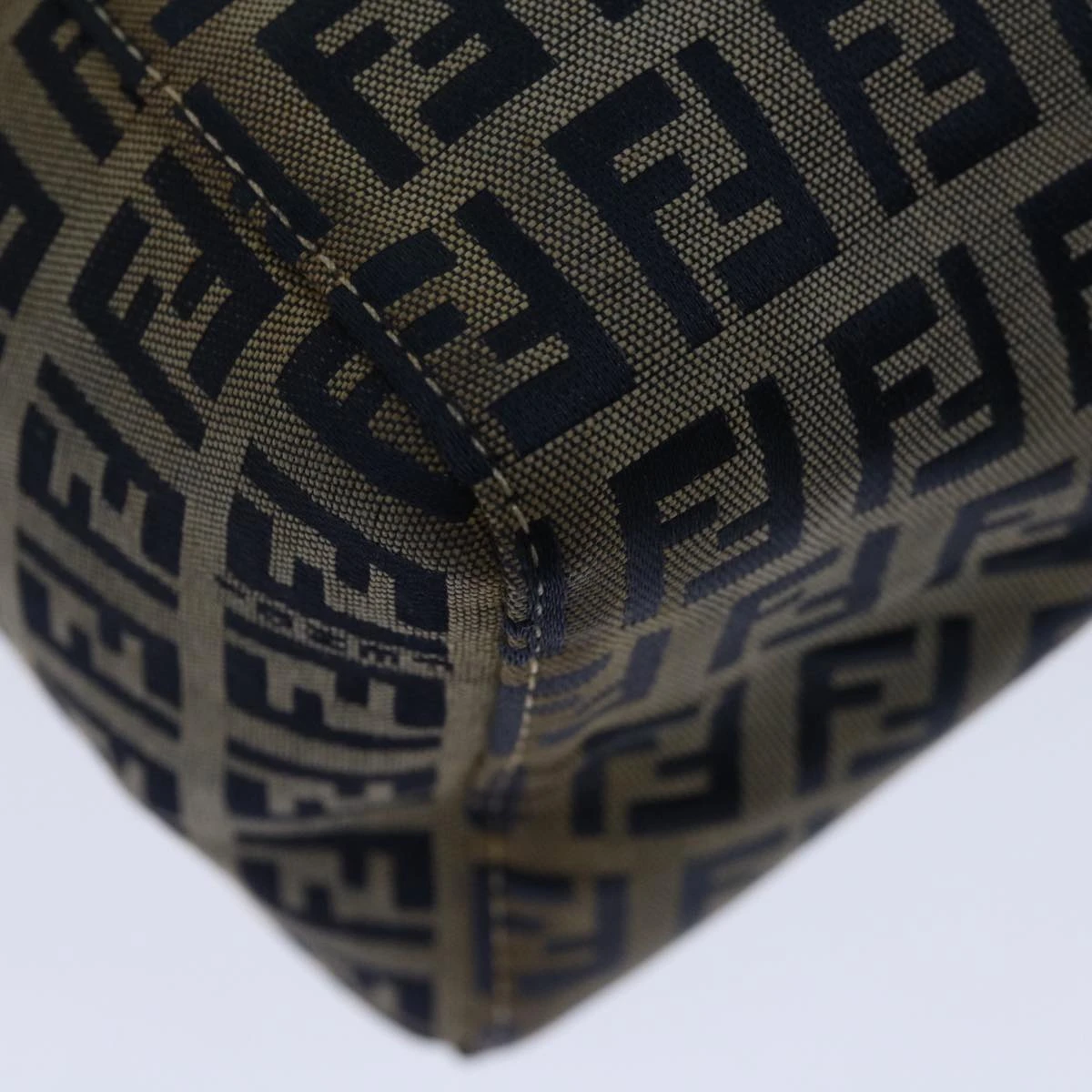 Brand Street FENDI Zucchino Canvas Mamma Baguette Hand Bag Navy Auth 67746 18 Brand Street FENDI Zucchino Canvas Mamma Baguette Hand Bag Navy Auth 67746 - Image 16