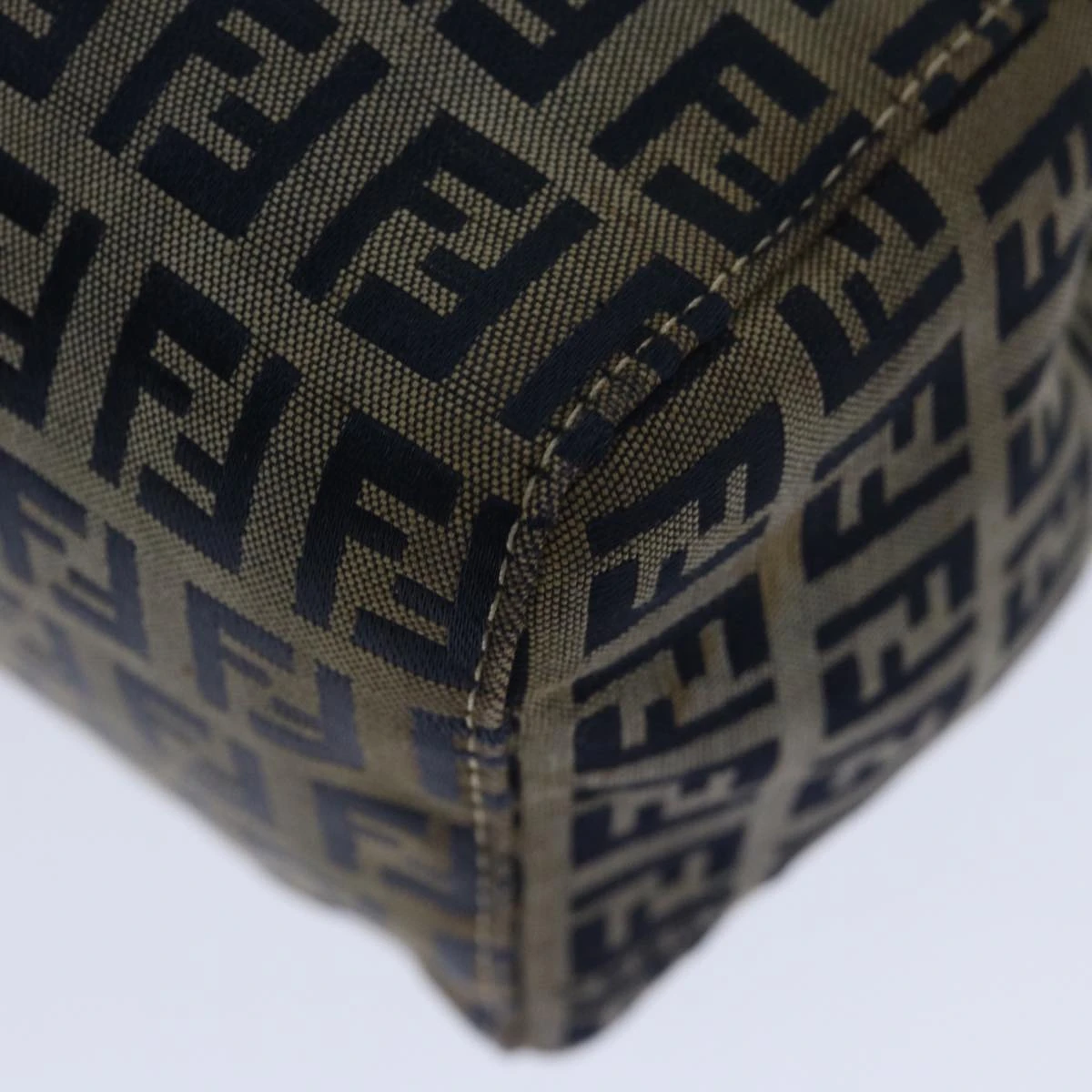 Brand Street FENDI Zucchino Canvas Mamma Baguette Hand Bag Navy Auth 67746 19 Brand Street FENDI Zucchino Canvas Mamma Baguette Hand Bag Navy Auth 67746 - Image 17