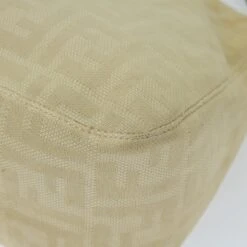 Brand Street FENDI Zucca Canvas Mamma Baguette Shoulder Bag Beige Auth 68065 -Best Jewelry Store 68065 13