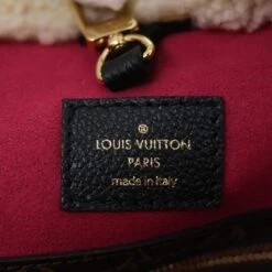 Brand Street LOUIS VUITTON Monogram Teddy Neverfull MM Tote Bag Black M56960 LV Auth 68691S -Best Jewelry Store 68691S 15