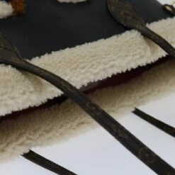 Brand Street LOUIS VUITTON Monogram Teddy Neverfull MM Tote Bag Black M56960 LV Auth 68691S -Best Jewelry Store 68691S 6