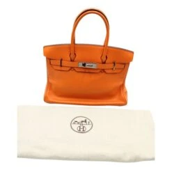 Style Tribute HERMeS Birkin 30 Orange Swift PHW, Square K Stamp -Best Jewelry Store 6957d9bd63e5eea0715e8d23f69eb00d