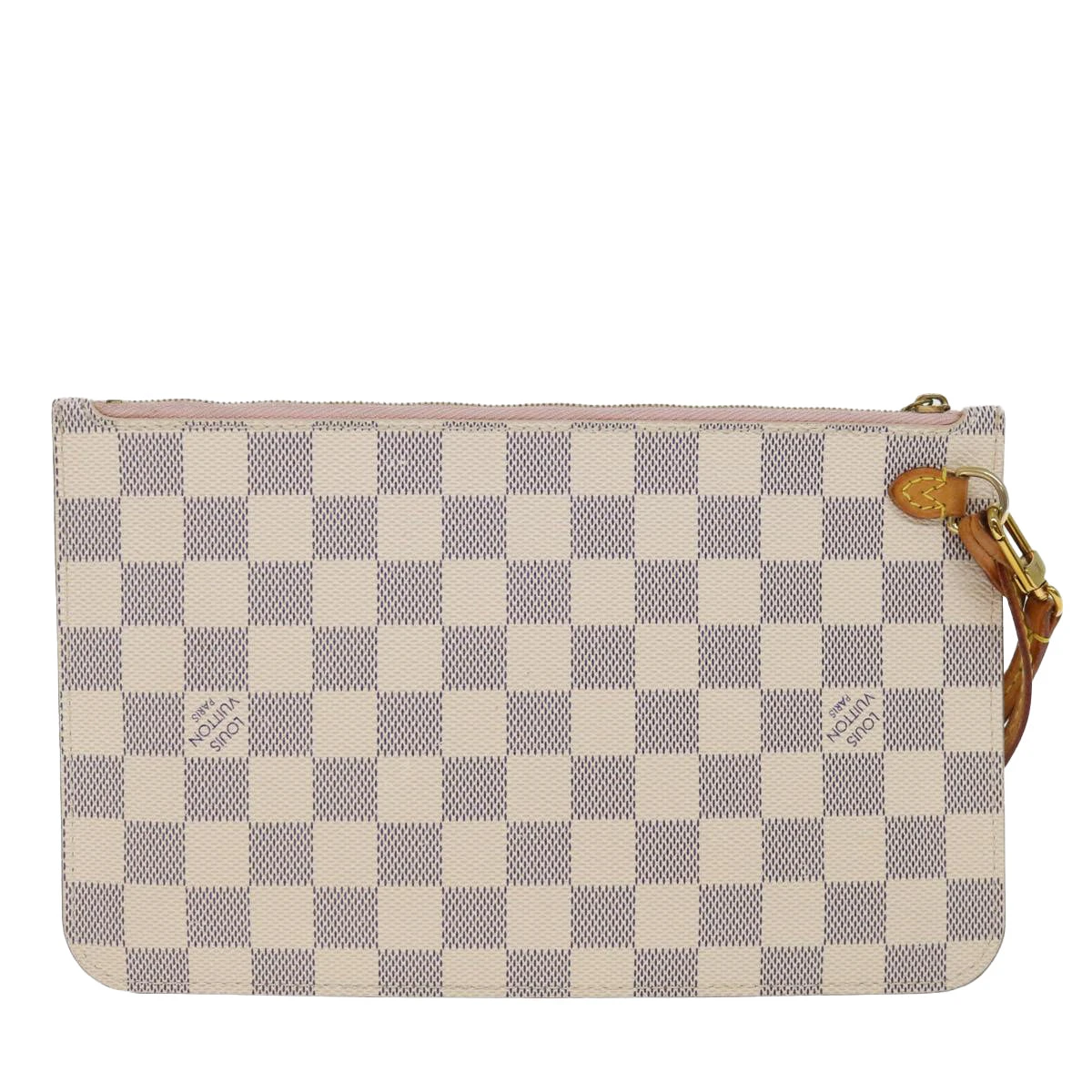 Brand Street LOUIS VUITTON Damier Azur Neverfull MM Pouch Pouch LV Auth 70919 4 Brand Street LOUIS VUITTON Damier Azur Neverfull MM Pouch Pouch LV Auth 70919 - Image 2