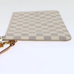 Brand Street LOUIS VUITTON Damier Azur Neverfull MM Pouch Pouch LV Auth 70919 25 Brand Street LOUIS VUITTON Damier Azur Neverfull MM Pouch Pouch LV Auth 70919 -Best Jewelry Store 70919 5