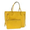 Brand Street LOUIS VUITTON Epi Neverfull MM Tote Bag Mimosa M40957 LV Auth 71485