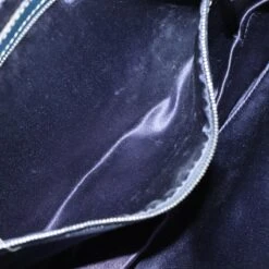 Brand Street FENDI Zucchino Canvas Mamma Baguette Shoulder Bag Navy Auth 72416 -Best Jewelry Store 72416 18