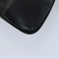 Brand Street GUCCI GG Canvas Sherry Line Jackie Shoulder Bag Black White 001 4057 Auth 73366 -Best Jewelry Store 73366 10