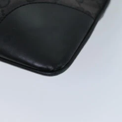 Brand Street GUCCI GG Canvas Sherry Line Jackie Shoulder Bag Black White 001 4057 Auth 73366 -Best Jewelry Store 73366 12