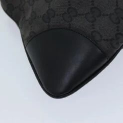 Brand Street GUCCI GG Canvas Sherry Line Jackie Shoulder Bag Black White 001 4057 Auth 73366 -Best Jewelry Store 73366 13