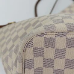Brand Street LOUIS VUITTON Damier Azur Neverfull MM Tote Bag N41605 LV Auth 74335 -Best Jewelry Store 74335 12
