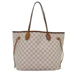 Brand Street LOUIS VUITTON Damier Azur Neverfull MM Tote Bag N41605 LV Auth 74335 -Best Jewelry Store 74335 2
