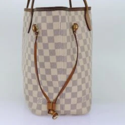 Brand Street LOUIS VUITTON Damier Azur Neverfull MM Tote Bag N41605 LV Auth 74335 -Best Jewelry Store 74335 4