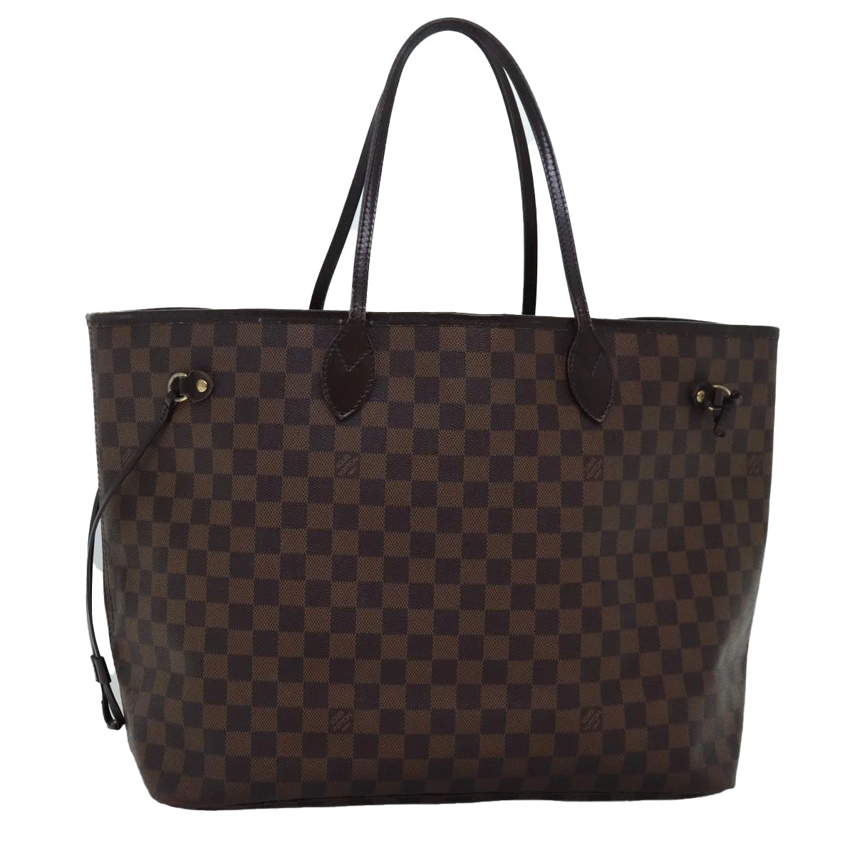 Brand Street LOUIS VUITTON Damier Ebene Neverfull GM Tote Bag N51106 LV Auth 74337 3 Brand Street LOUIS VUITTON Damier Ebene Neverfull GM Tote Bag N51106 LV Auth 74337