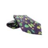 Style Tribute DUNHILL Purple Leaf Print Silk Tie -Best Jewelry Store 83d5bc6749d8a4b20fd45e6126d2825a