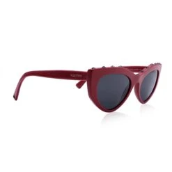 Opherty Ciocci VALENTINO Red Acetate Soul Rockstud Sunglasses 4060 53/20 140Mm -Best Jewelry Store 84b87287 10f6 561b acca 82dd3a8947bf