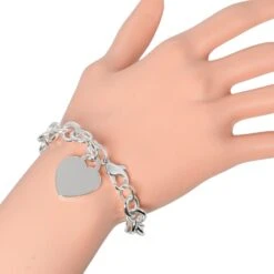 The Brand Collector Tiffany & Co Return To Heart Tag Bracelet