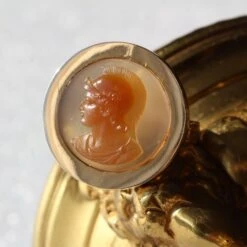 Sarl Baume 20th Century Agate Cameo 18 Karat Rose Gold Antique Ring -Best Jewelry Store 8 master 75a6bf7c 5d3e 4c80 bf21 2f918e39555a