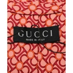 Style Tribute GUCCI Coral And Red Print Silk Tie 7 Style Tribute GUCCI Coral And Red Print Silk Tie -Best Jewelry Store 93accf10cda4156ba8db90a8e876bbfc
